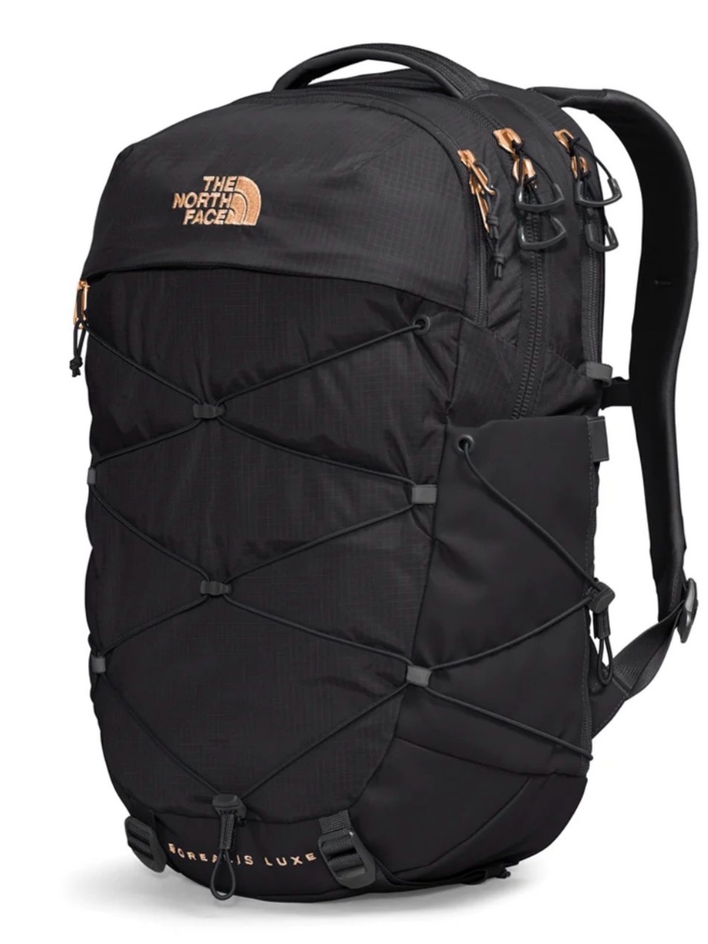 The North Face Women’s Borealis Luxe Backpack in TNF Black- Burnt - Picture 2 of 11